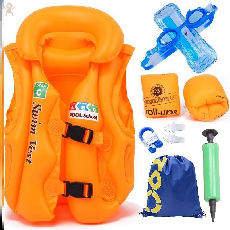 S CODE 10-30 POUNDS ORANGE LIFE JACKET + SIX SETS